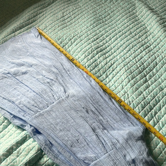 Hyfve crochet, halter, match, stick, gauze, wide, leg, tiered, jumpsuit - Picture 8 of 9